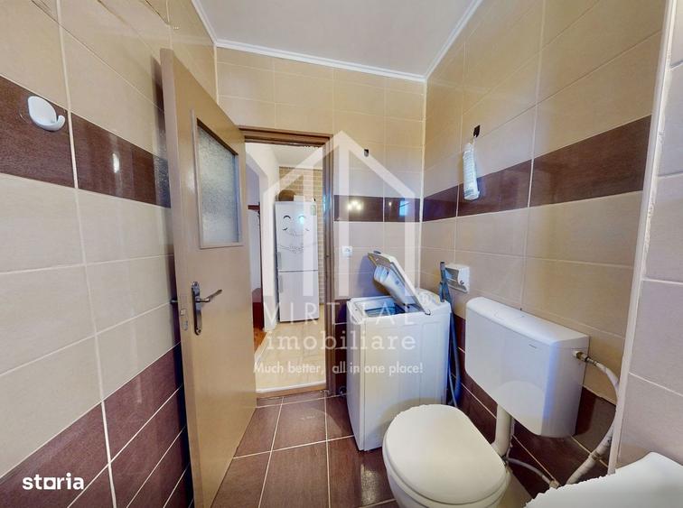 Apartament cu 2 camere decomandat, mobilat în Ștefan cel Mare