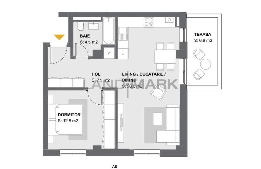 APARTAMENT NOU, INTABULAT, CENTRALA PROPRIE, COMISION 0% - 6