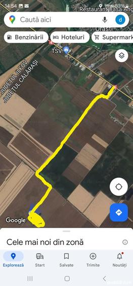 Teren de 9800 mp, în Pasărea