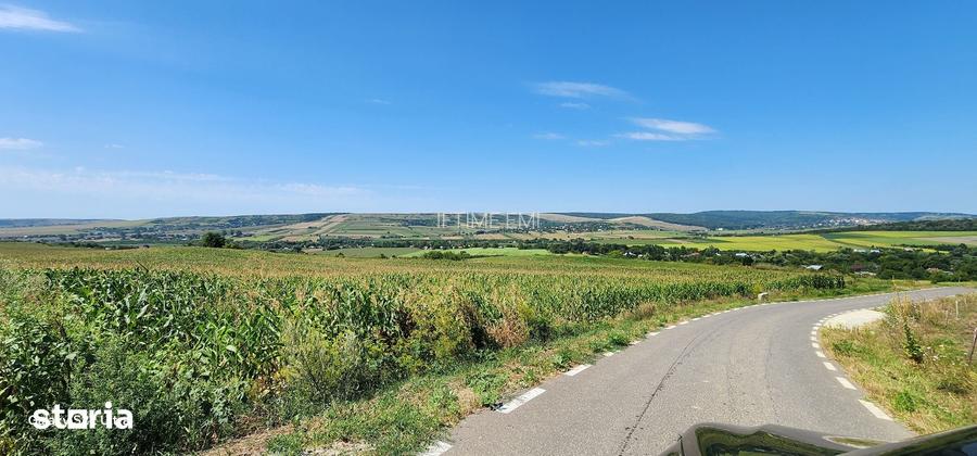 2.1ha teren la asfalt cu priveliste superba si zona lini?tita