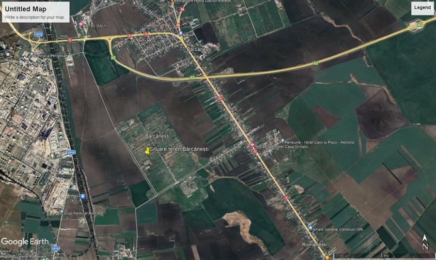 Teren Construcții intravilan de 40400 mp, în Bărcănești