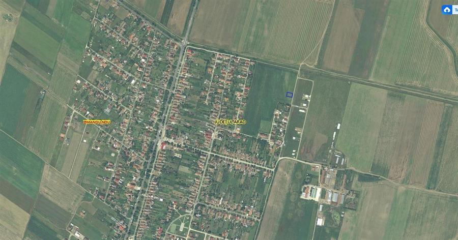Teren Construcții intravilan de 542 mp, în Zimandcuz