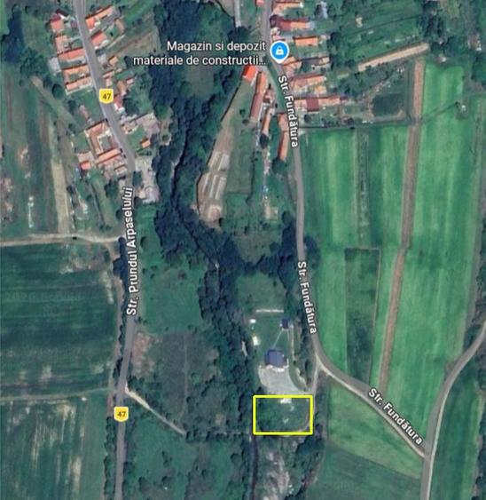 Teren de 1100 mp, în Arpașu de Sus