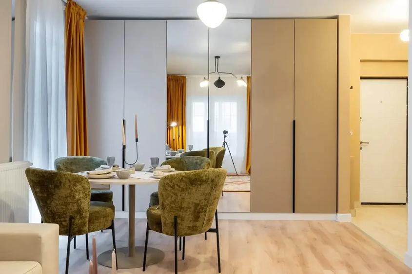 Apartament cu 2 camere decomandat, mobilat în Chiajna