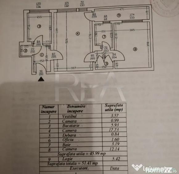 Apartament 2 camere, 51 mp - 70m metrou Gorjului - 1