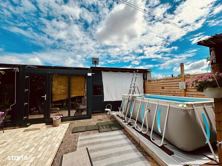 Birou cu piscina, curte si zona de relaxare - 6