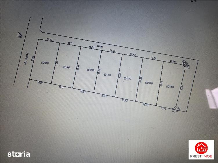 Teren de 3900 mp, în Sâncraiu de Mureș