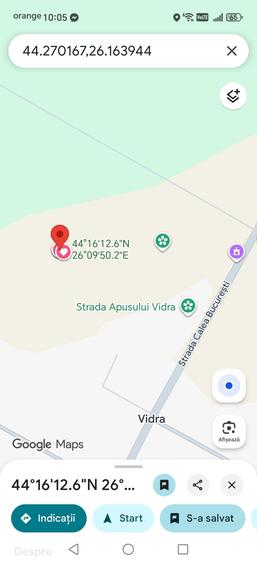 Spațiu comercial, în Vidra