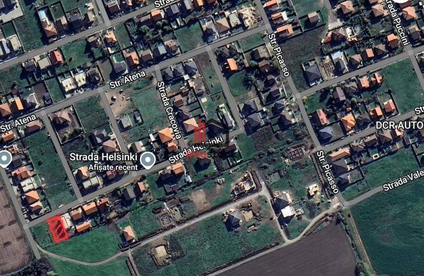 Teren Construcții intravilan de 608 mp, în Dumbrăvița