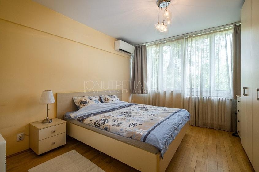 Apartament cu 3 camere semidecomandat, mobilat în Arcul de Triumf