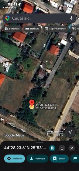 Teren de 1000 mp, în Bâcu