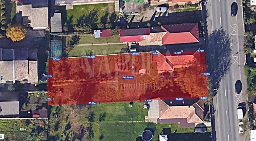 Teren Construcții intravilan de 1050 mp, în Someșeni