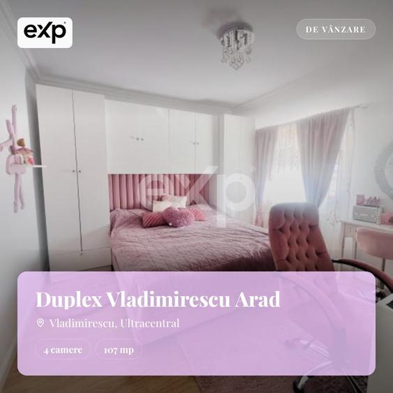 Duplex cu 3 camere cu Canalizare în Vladimirescu