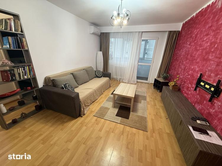 Apartament cu 2 camere semidecomandat, mobilat în Pantelimon