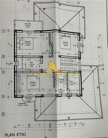 Casă individuală cu 5 camere cu Teren 765 Mp în Păulești