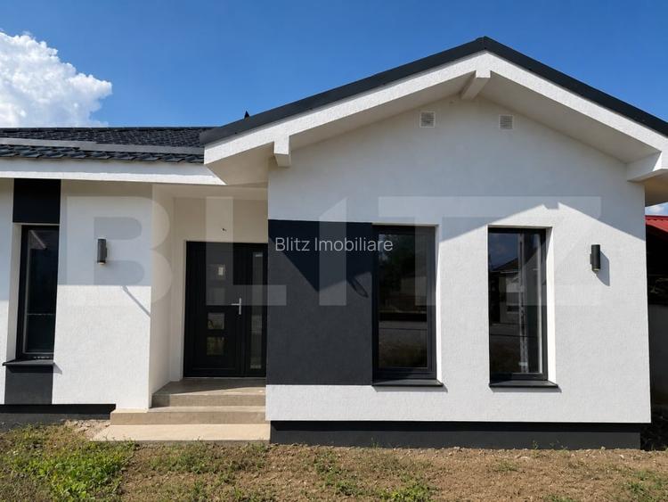 Casă semifinisată 4 camere, 105 mp, zona Odoreu