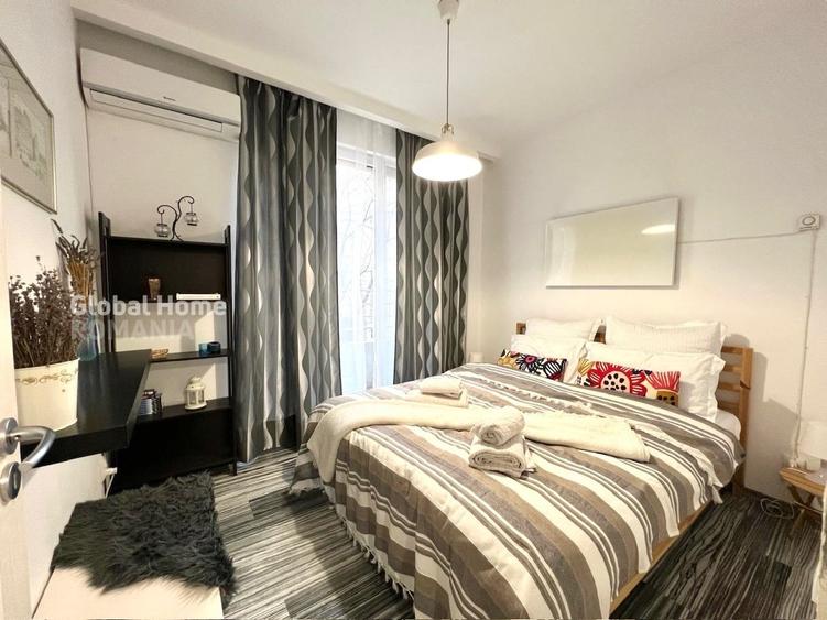 Apartament cu 2 camere semidecomandat, mobilat în Ultracentral