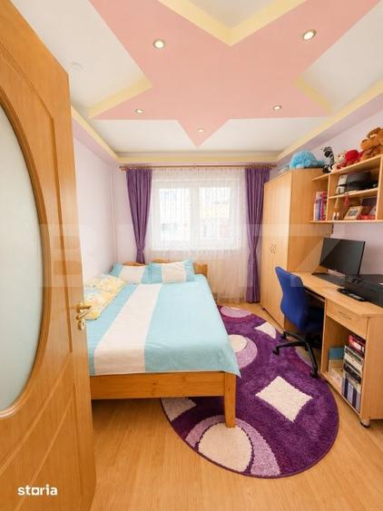 Apartament cu 3 camere decomandat, mobilat în Astra