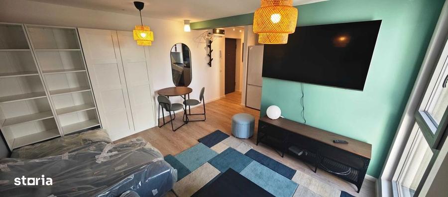 Apartament cu 2 camere decomandat, mobilat în Tei