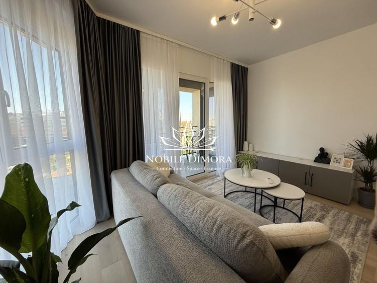 Apartament cu 2 camere semidecomandat, mobilat în Central