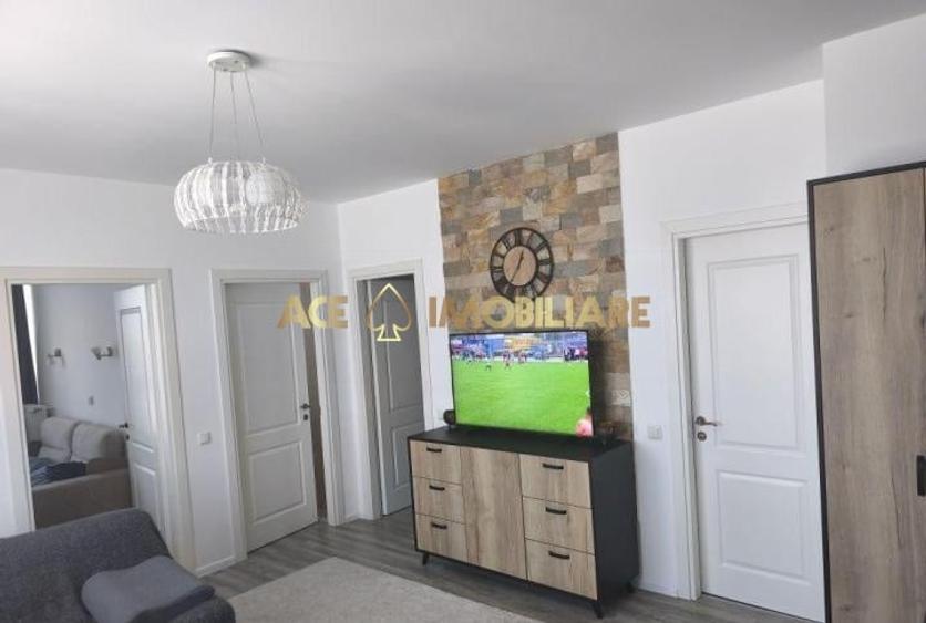 Apartament cu 3 camere semidecomandat, mobilat în Voluntari