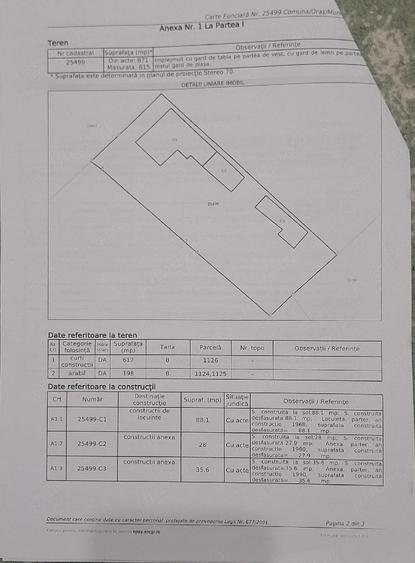 Casă cu Teren 815 Mp în Gârbovi