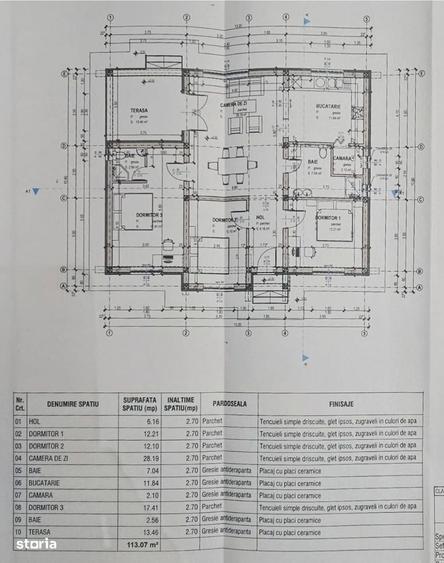 Casă cu 4 camere în Sântandrei