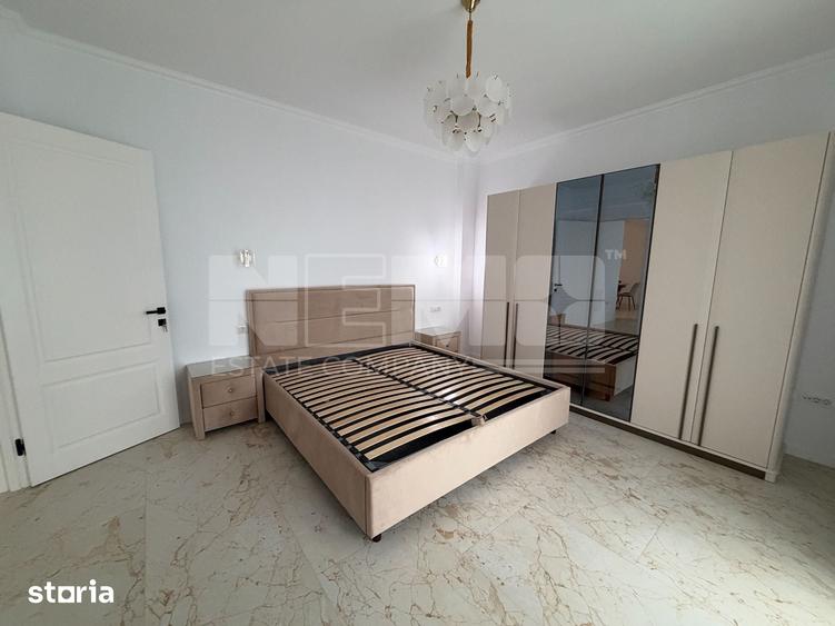 Apartament cu 3 camere semidecomandat în Central