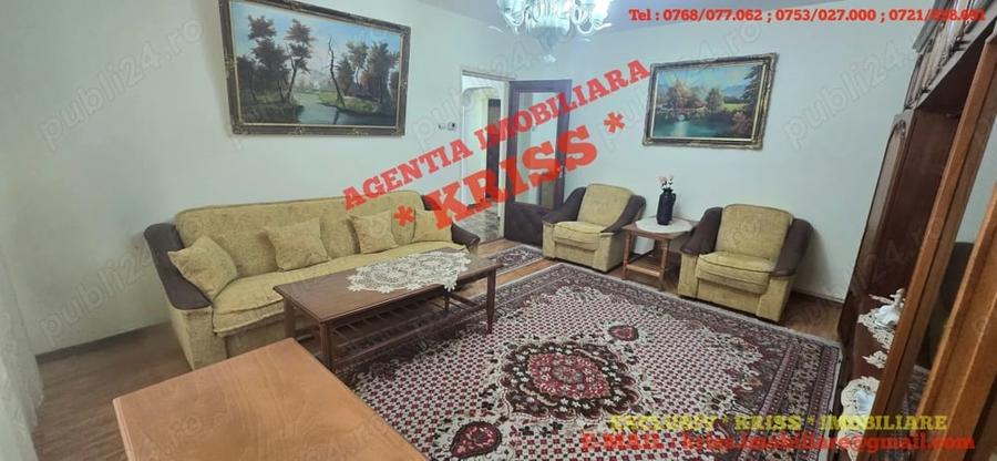 Apartament cu 3 camere decomandat în Găvana