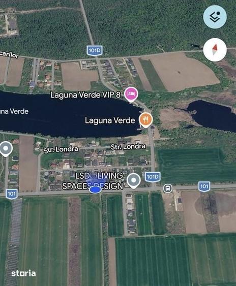 Teren intravilan de vanzare - Caciulati , Ilfov , DJ 640 - 5