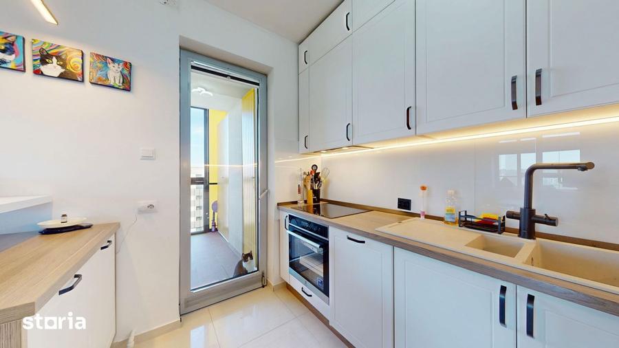 Apartament exclusivist 2 camere + terasa 24 mp Asmita Gardens - 12