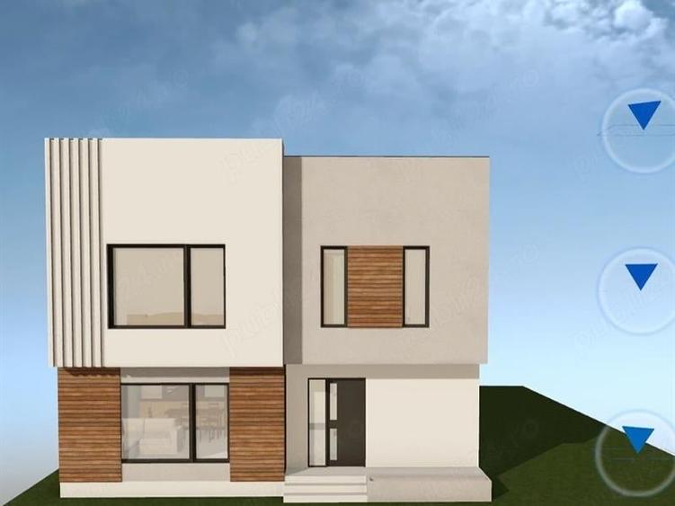 Casă individuală cu 4 camere cu Teren 500 Mp în Cornetu