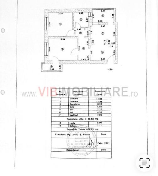 Apartament cu 2 camere în Pantelimon