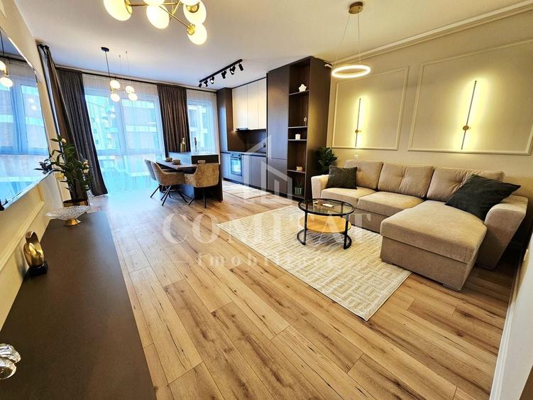 Apartament cu 2 camere semidecomandat, mobilat în Florești