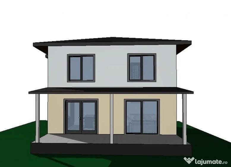 Casă cu 4 camere cu Teren 450 Mp în Horpaz