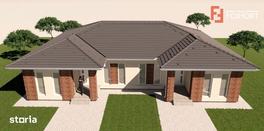 Casă cu 3 camere cu Teren 365 Mp în Șag
