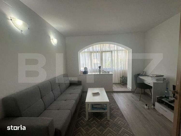 Apartament cu 2 camere semidecomandat în Central