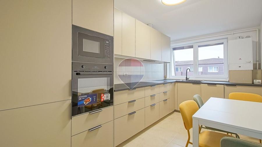 Apartament cu 2 camere decomandat, mobilat în Sânpetru