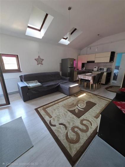 Apartament cu 2 camere decomandat, mobilat în Sânpetru