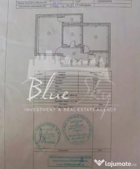 Apartament cu 2 camere decomandat în Dacia