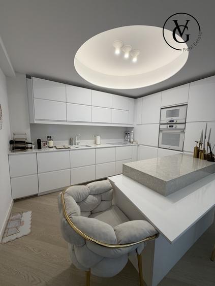 Apartament 3 camere mobilat lux | Cortina North |  Parcare inclusă | - 3