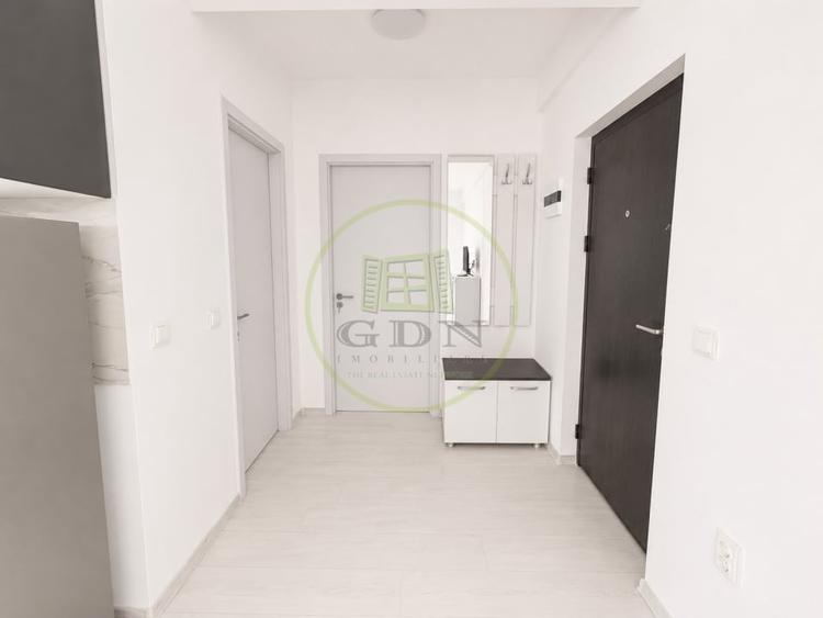 Apartament cu 2 camere semidecomandat, mobilat în Otopeni