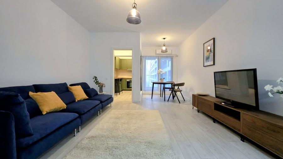 Apartament cu 2 camere decomandat, mobilat în Lujerului