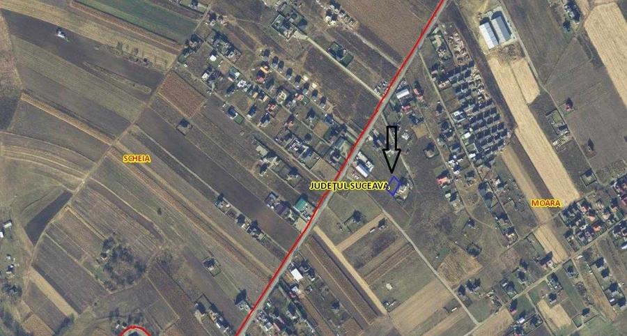 Teren de 750 mp, în Moara