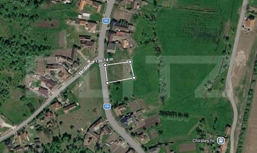 Teren Construcții intravilan de 1100 mp, în Exterior Vest
