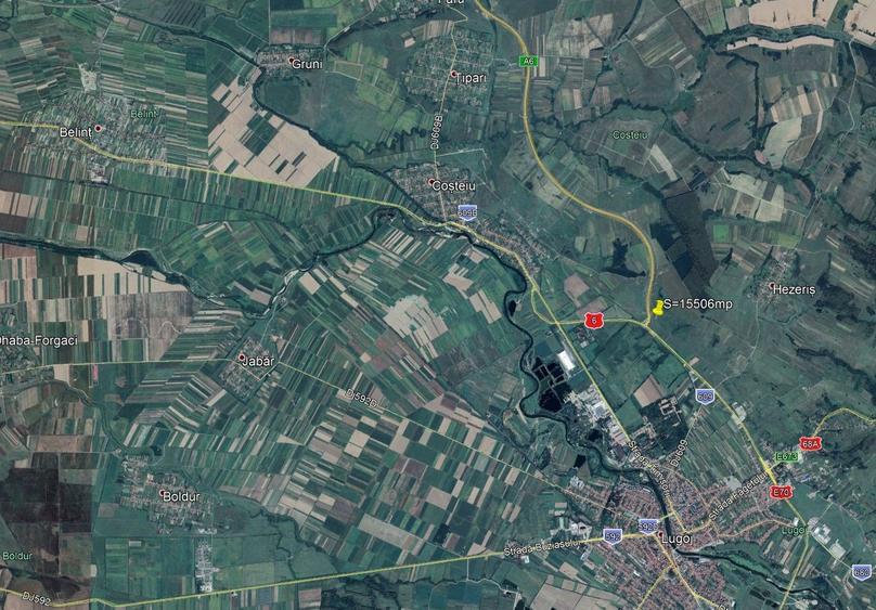 Teren agricol extravilan de 15506 mp, în Periferie
