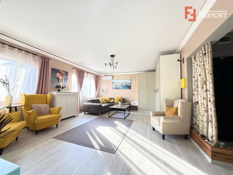 Apartament cu 3 camere decomandat, mobilat în Șagului