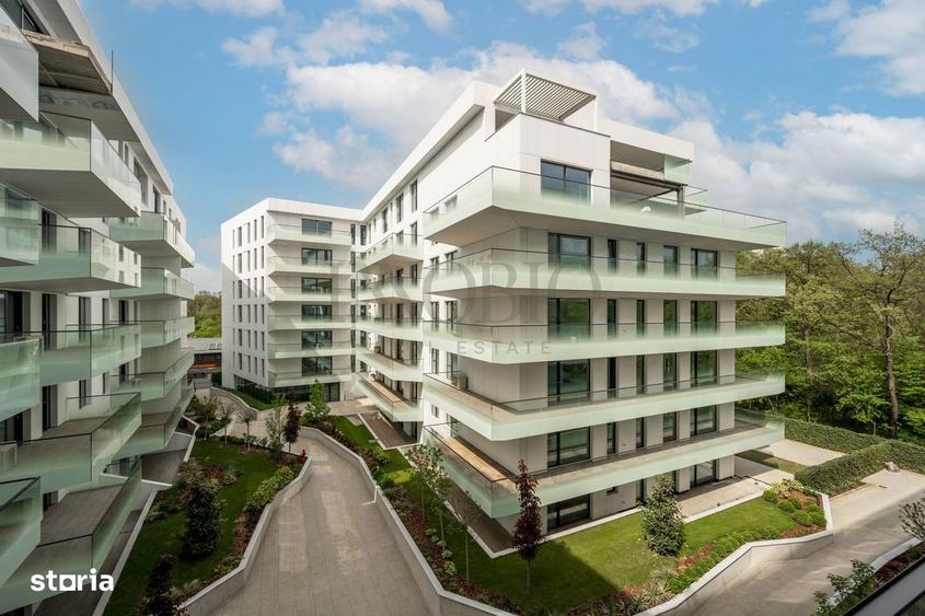 Apartament cu 4 camere, mobilat în Băneasa