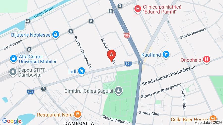 Apartament cu 2 camere semidecomandat în Iosefin