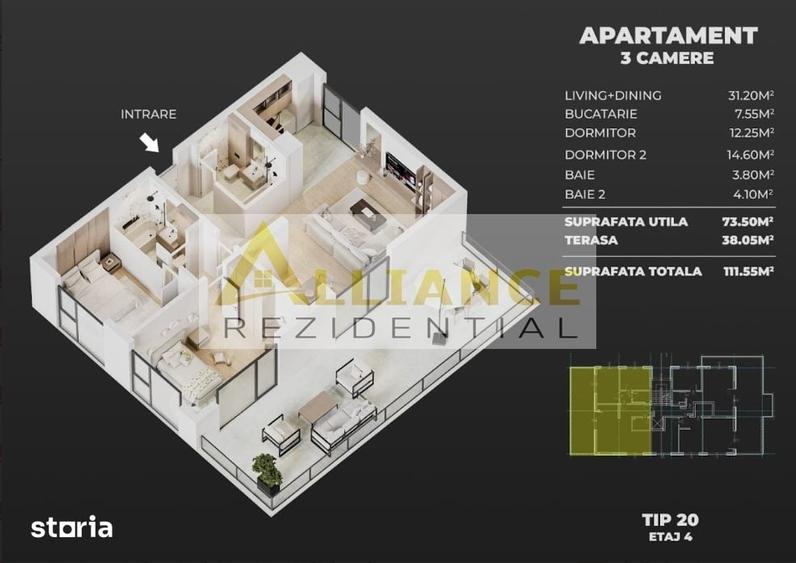 ANSAMBLU NOU | Sos. Leordeni | Preturi de la 83.640 EUR TVA inclus - 2